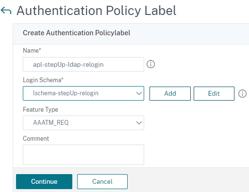 Relogin schema