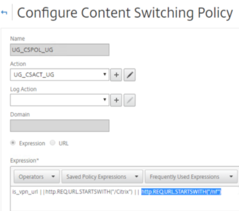 Content switch