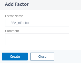 ファクタの名前を追加する