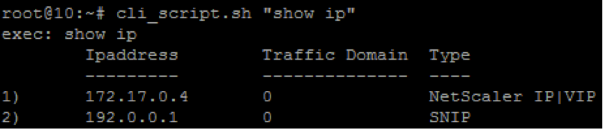 example for configure cpx using Linux