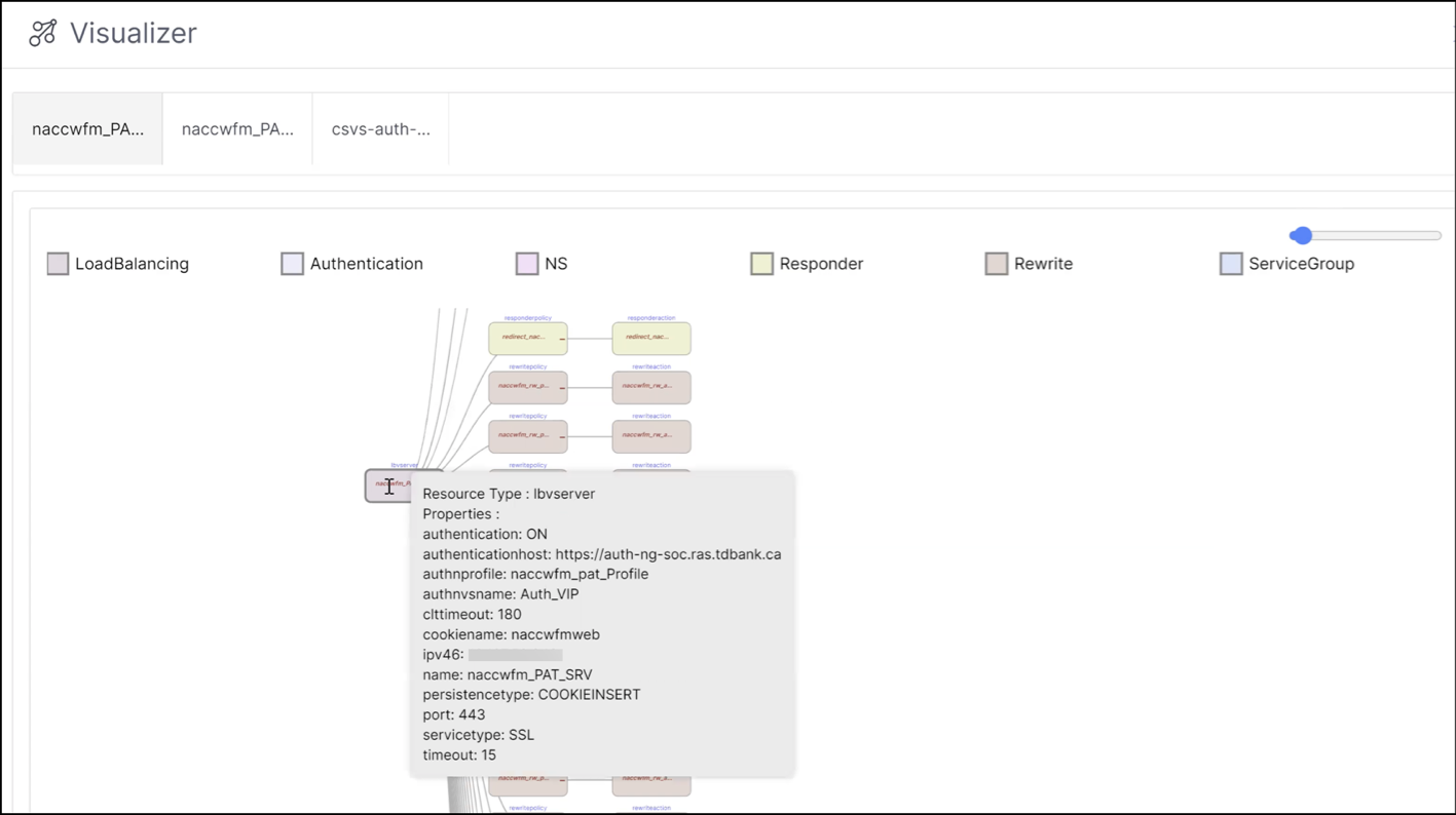Edit the virtual server settings