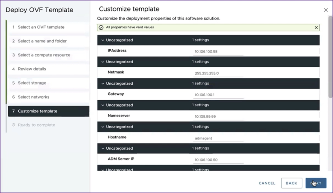 Review template