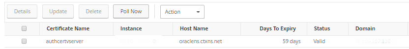Expiry SSL certificate