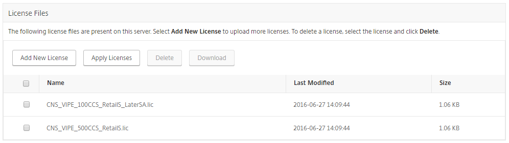 licensing