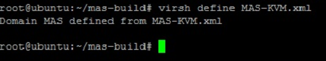 KVMでVM属性を定義