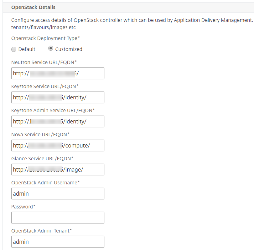 OpenStack details