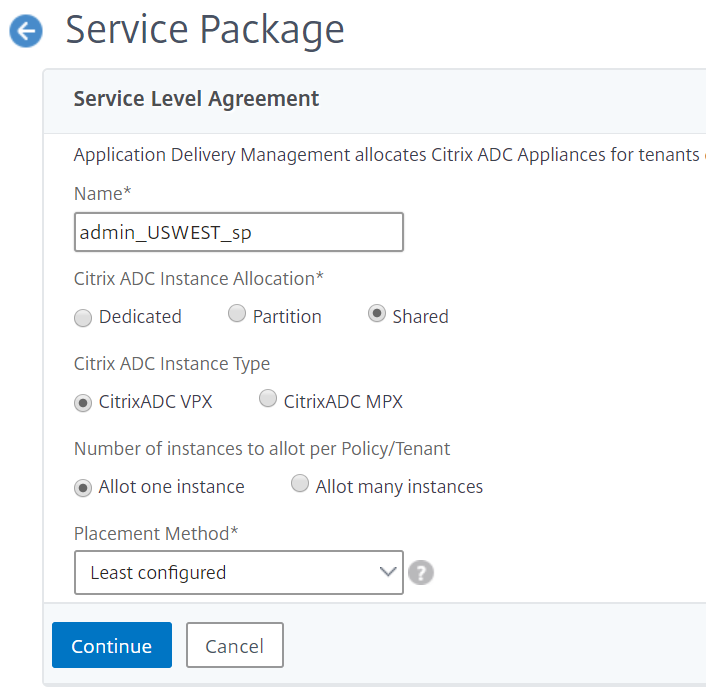 Service Package