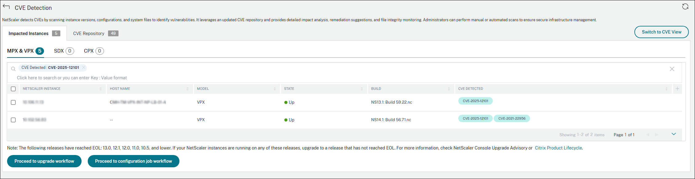 CVE-2025-12101のセキュリティアドバイザリダッシュボード