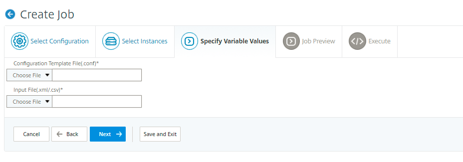 Select files