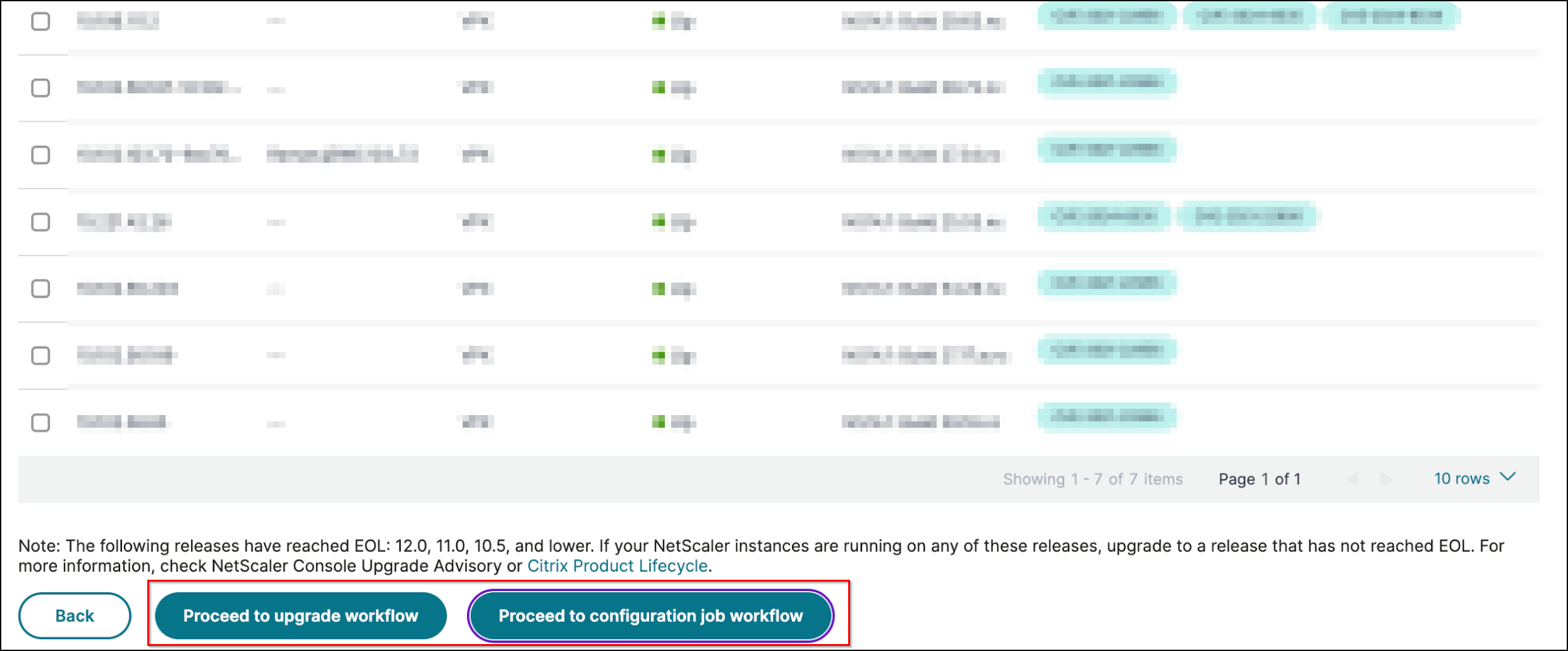 Workflows zur Behebung