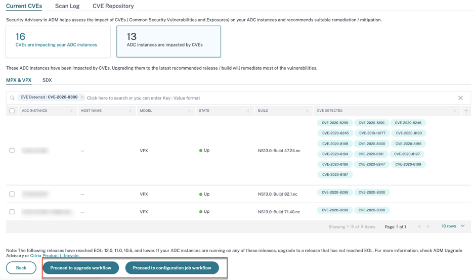Remediation workflows