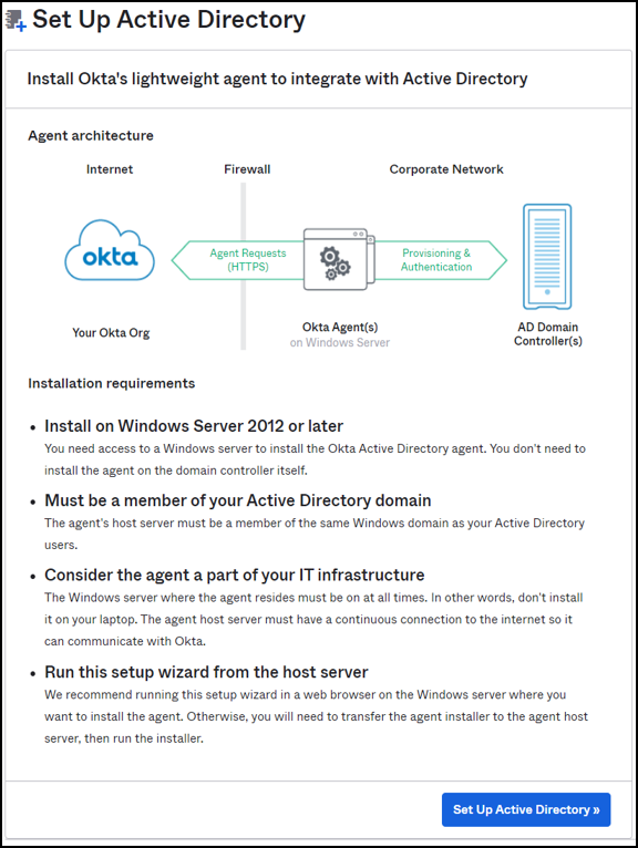 Okta instance