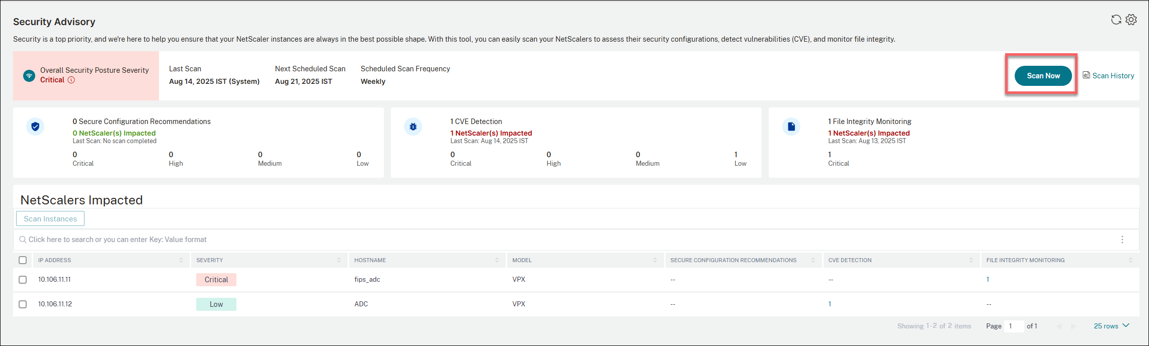 Citrix Cloud通知