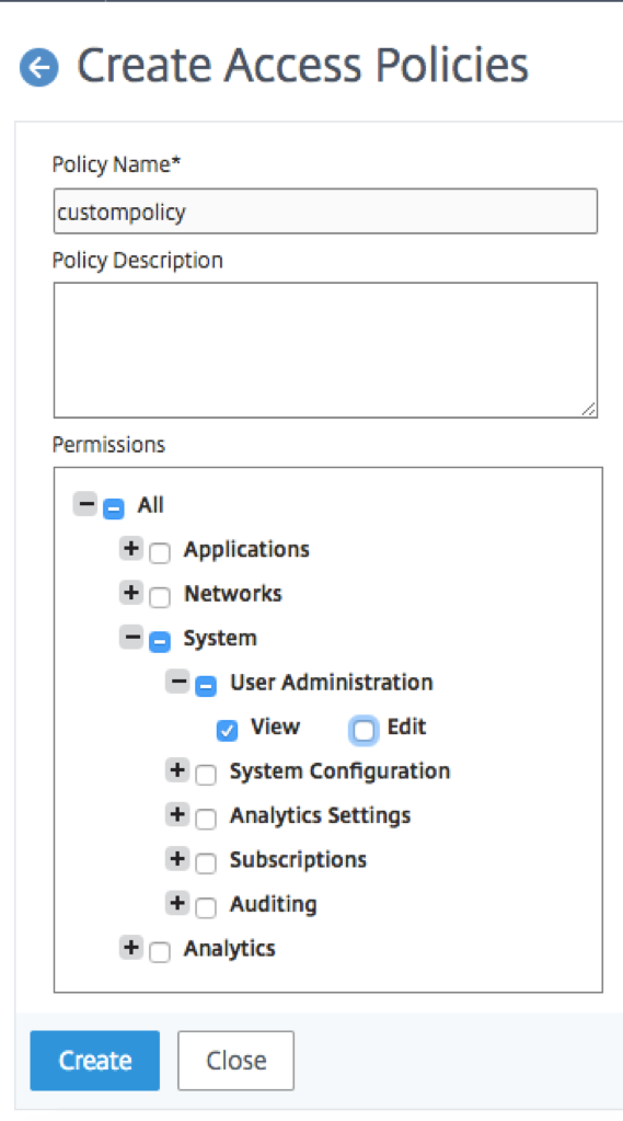 Access Policies
