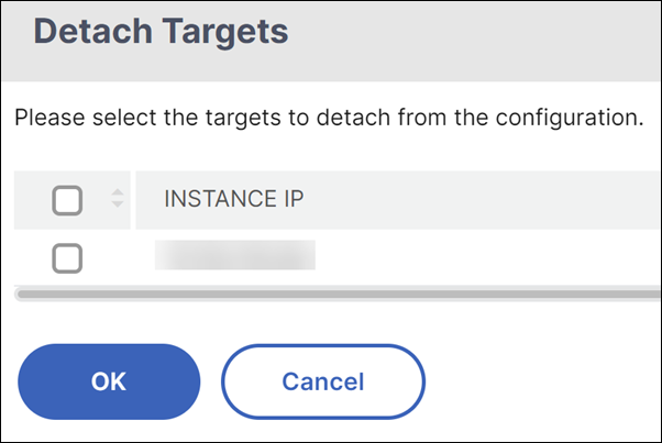 Detach Targets