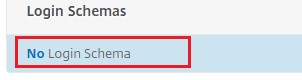 Bind login schema
