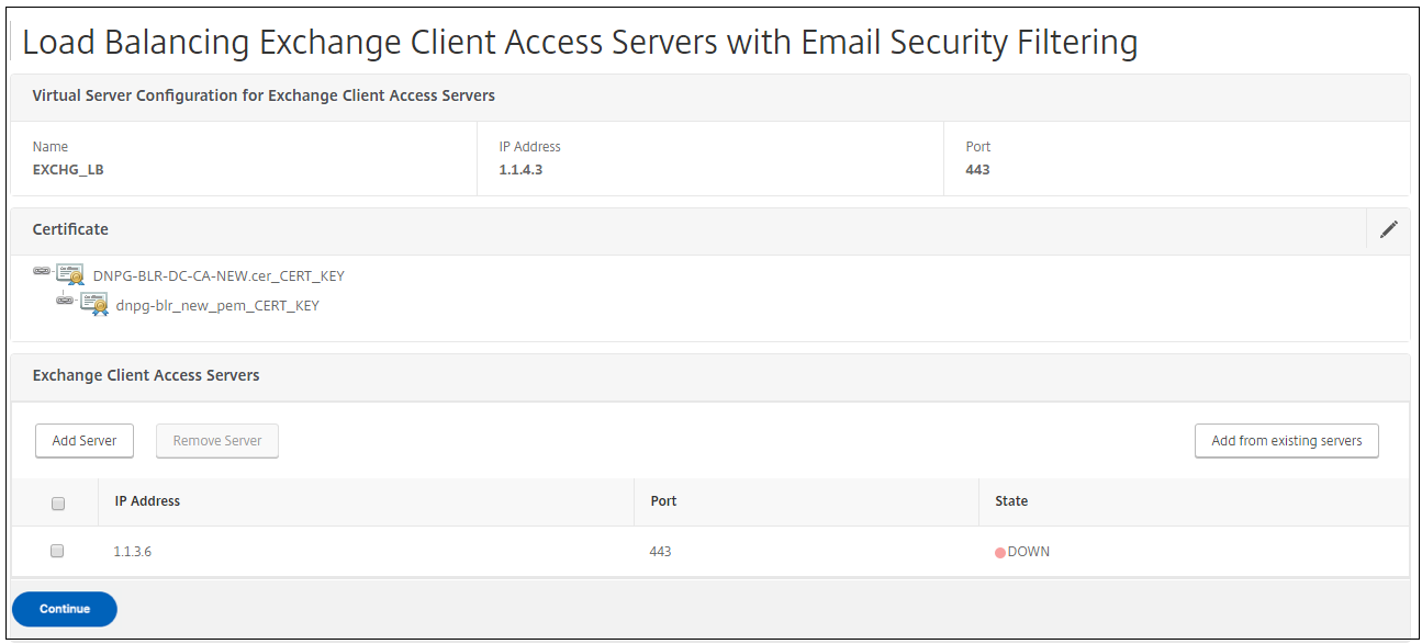 Update instance details