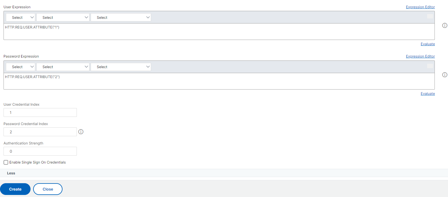Add user expression
