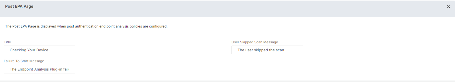 Post EPA page
