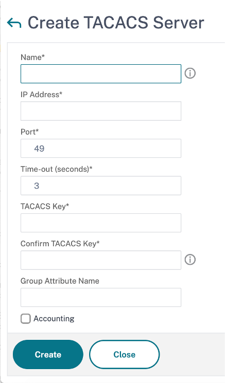 TACACS-Server erstellen